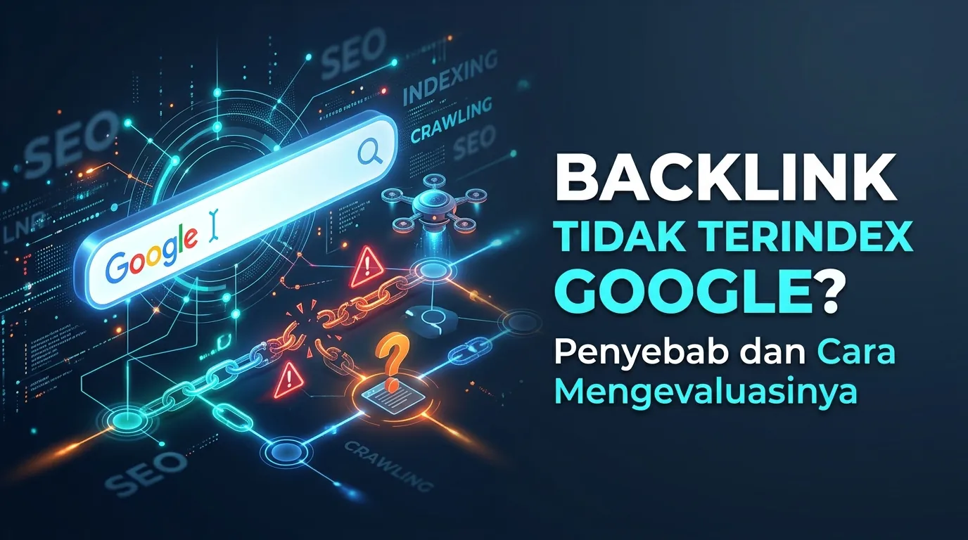 Backlink Tidak Terindex Google? Penyebab dan Cara Mengevaluasinya