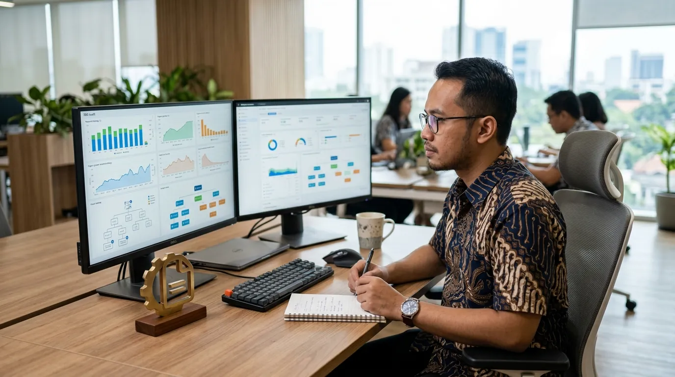 Ilustrasi pendukung checklist audit SEO